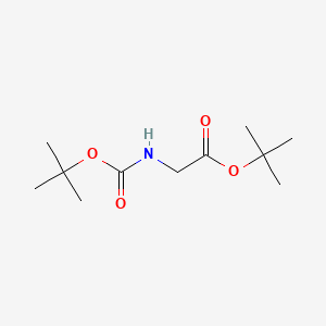 Boc-Gly-OtBu chemical structure (CAS 111652-20-1)