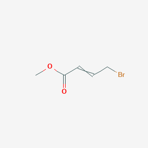 Methyl 4-bromobut-2-enoate chemical structure (CAS 1117-71-1)