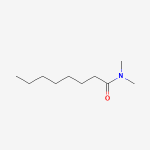 N,N-Dimethyloctanamide chemical structure (CAS 1118-92-9)
