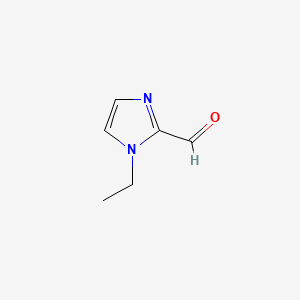 1-Ethyl-1H-imidazole-2-carbaldehyde chemical structure (CAS 111851-98-0)