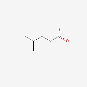 4-Methylvaleraldehyde chemical structure (CAS 1119-16-0)