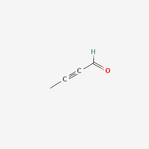 But-2-ynal chemical structure (CAS 1119-19-3)