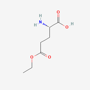 H-Glu(OEt)-OH chemical structure (CAS 1119-33-1)