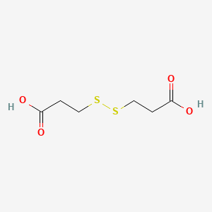 3,3-Dithiodipropionic Acid chemical structure (CAS 1119-62-6)