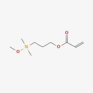 3-(Methoxydimethylsilyl)propyl Acrylate chemical structure (CAS 111918-90-2)
