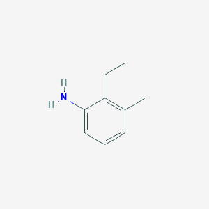 2-Ethyl-3-methylaniline chemical structure (CAS 111923-32-1)