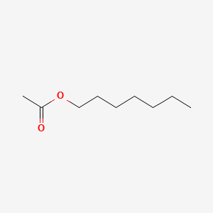 Heptyl acetate chemical structure (CAS 112-06-1)