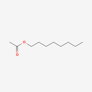 Octyl acetate chemical structure (CAS 112-14-1)