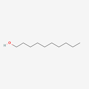 Decan-1-ol chemical structure (CAS 112-30-1)