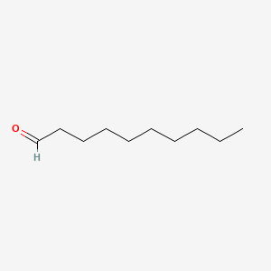 Decyl aldehyde chemical structure (CAS 112-31-2)