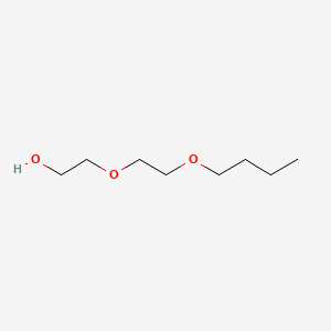 2-(2-Butoxyethoxy)ethanol chemical structure (CAS 112-34-5)