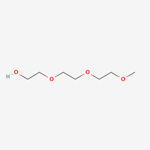 2-(2-(2-Methoxyethoxy)ethoxy)ethanol chemical structure (CAS 112-35-6)
