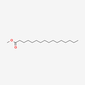 Palmitic Acid Methyl Ester chemical structure (CAS 112-39-0)