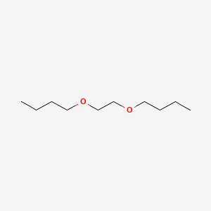 Ethyleneglycoldi-n-butylether chemical structure (CAS 112-48-1)
