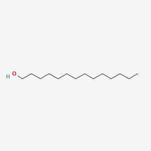 1-Tetradecanol chemical structure (CAS 112-72-1)