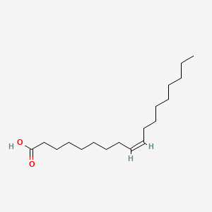 (9Z)-9-Octadecenoic acid chemical structure (CAS 112-80-1)