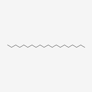 N-Eicosane chemical structure (CAS 112-95-8)