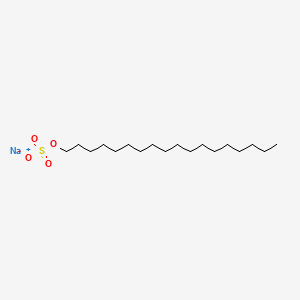 Sodiumn-octadecylsulfate chemical structure (CAS 1120-04-3)
