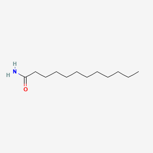 Dodecanamide chemical structure (CAS 1120-16-7)