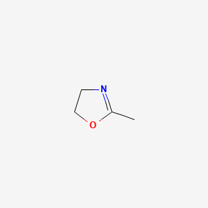 2-Methyl-4,5-dihydrooxazole chemical structure (CAS 1120-64-5)