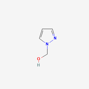 (1H-Pyrazol-1-yl)methanol chemical structure (CAS 1120-82-7)