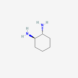 trans-Cyclohexane-1,2-diamine chemical structure (CAS 1121-22-8)