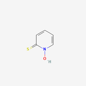 1-Hydroxypyridine-2(1H)-thione chemical structure (CAS 1121-30-8)