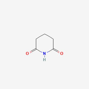 Piperidine-2,6-dione chemical structure (CAS 1121-89-7)
