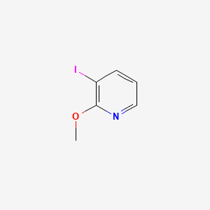 3-Iodo-2-methoxypyridine chemical structure (CAS 112197-15-6)
