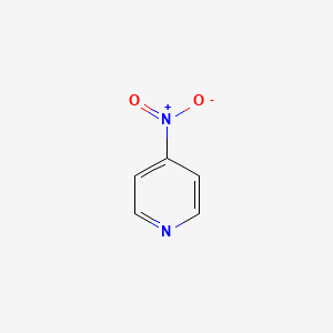 4-Nitropyridine chemical structure (CAS 1122-61-8)