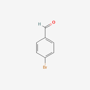 4-Bromobenzaldehyde chemical structure (CAS 1122-91-4)
