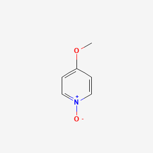 4-Methoxypyridine N-oxide chemical structure (CAS 1122-96-9)