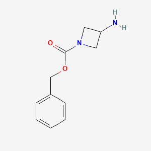 1-Cbz-3-Aminoazetidine chemical structure (CAS 112257-20-2)