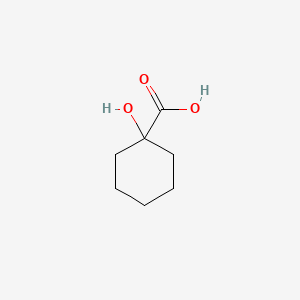 1-Hydroxycyclohexanecarboxylic acid chemical structure (CAS 1123-28-0)