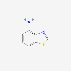 Benzo[d]thiazol-4-amine chemical structure (CAS 1123-51-9)
