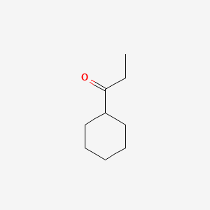 Cyclohexyl ethyl ketone chemical structure (CAS 1123-86-0)