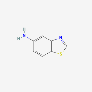 1,3-Benzothiazol-5-amine chemical structure (CAS 1123-93-9)