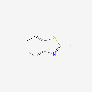 2-Iodobenzo[d]thiazole chemical structure (CAS 1123-99-5)