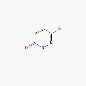 6-Bromo-2-methylpyridazin-3(2H)-one chemical structure (CAS 1123169-25-4)