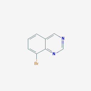 8-Bromoquinazoline chemical structure (CAS 1123169-41-4)