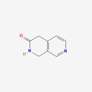 1,2-Dihydro-2,7-naphthyridin-3(4H)-one chemical structure (CAS 1123169-61-8)