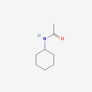 N-Cyclohexylacetamide chemical structure (CAS 1124-53-4)