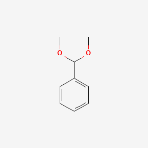 Benzaldehyde dimethyl acetal chemical structure (CAS 1125-88-8)