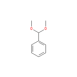 Benzaldehyde dimethyl acetal chemical structure (CAS 1125-88-8)