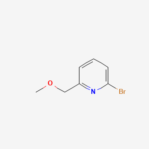 2-Bromo-6-(methoxymethyl)pyridine chemical structure (CAS 112575-15-2)