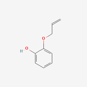 2-(Allyloxy)phenol chemical structure (CAS 1126-20-1)