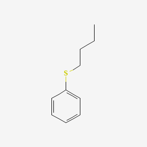 Butyl(phenyl)sulfane chemical structure (CAS 1126-80-3)