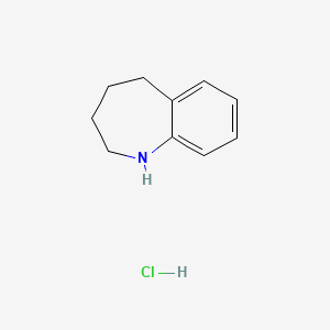 2,3,4,5-Tetrahydro-1H-benzo[b]azepine hydrochloride chemical structure (CAS 112610-03-4)