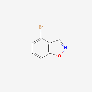 4-Bromobenzo[d]isoxazole chemical structure (CAS 1126848-34-7)