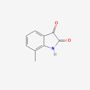 7-Methylindoline-2,3-dione chemical structure (CAS 1127-59-9)